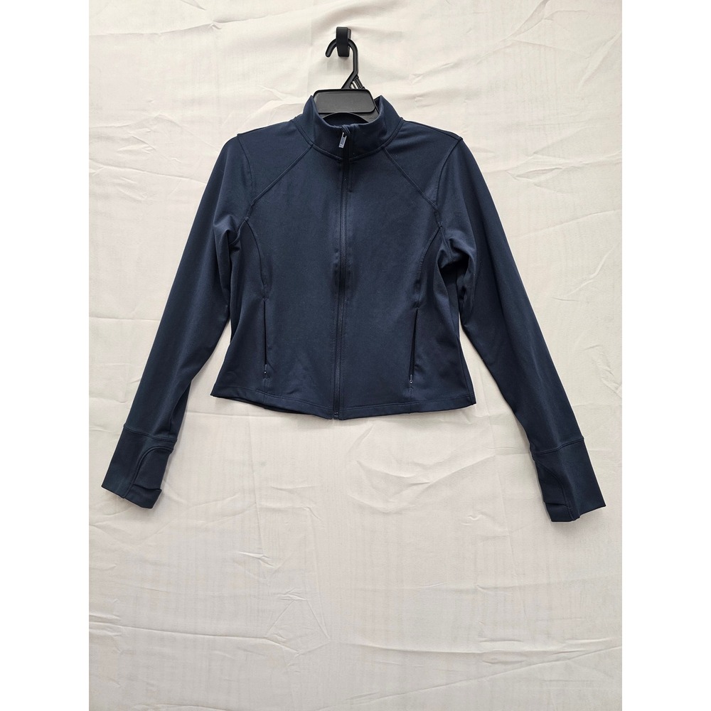 All In Motion Dynamic Flex Jacket Navy Blue Full Zip Athletic 214121672 Mens M